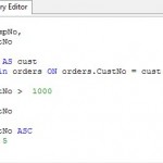 Navicat SQL Editor