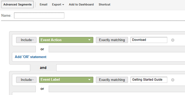 Segment on Events Tracking