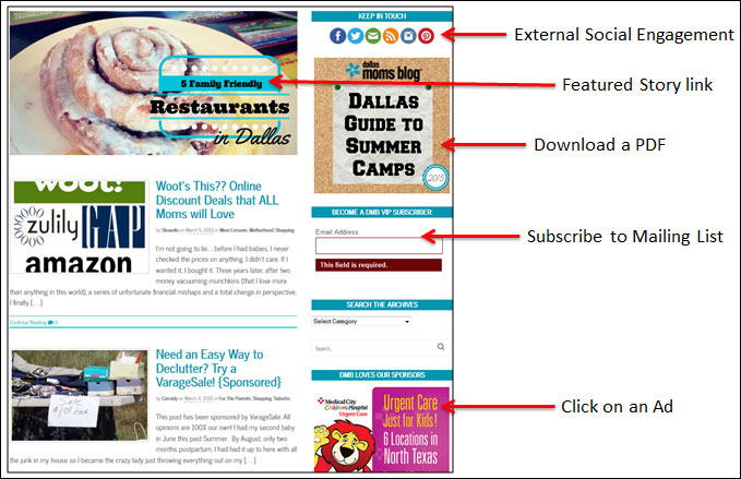 Various uses of Google Analytics Event Tracking