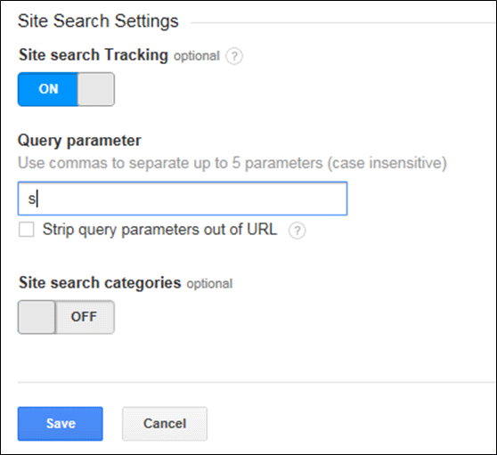 Setting Up Site Search Tracking in Google Analytics