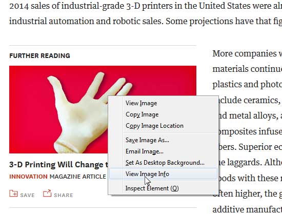 View Image Info to get dimensions