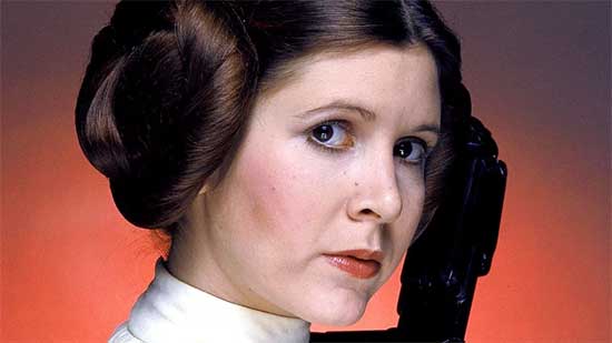 Princess Leia's Hairstyles rarely followed "Best Practices"