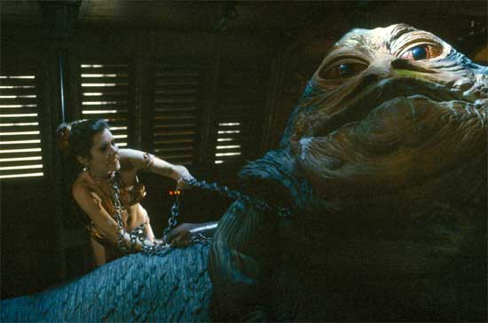 Princess Leia Kills Jabba The Hutt